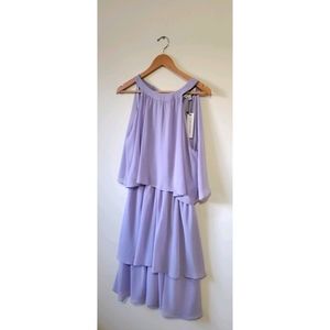 Cupcakes and Cashmere Livia Lilac Tiered Dress